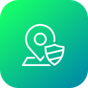 پیش‌نمایش فایل map-location-pin-security-shield-place-navigation از پک موقعیت و پین