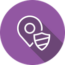 پیش‌نمایش فایل map-location-pin-security-shield-place-navigation-4 از پک موقعیت و پین