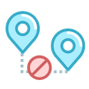 پیش‌نمایش فایل location-path-way-denied-cancel-map-pin-5 از پک موقعیت و پین
