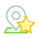 پیش‌نمایش فایل map-location-pin-favorite-star-place-navigation-4 از پک موقعیت و پین