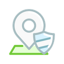 پیش‌نمایش فایل map-location-pin-security-shield-place-navigation-9 از پک موقعیت و پین
