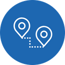 پیش‌نمایش فایل location-path-way-start-destination-map-pin-12 از پک موقعیت و پین