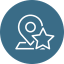 پیش‌نمایش فایل map-location-pin-favorite-star-place-navigation-5 از پک موقعیت و پین