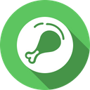 پیش‌نمایش فایل food-kitchen-nonveg-chicken-turkey-drumstick-piece-3 از پک غذا