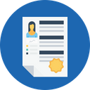 پیش‌نمایش فایل business-employee-resume-recruitment-badge-star-appraisal از پک دفتر کار و استخدام، جلد ۳