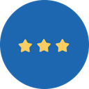 پیش‌نمایش فایل office-business-rank-achievement-three-star-stars-1 از پک دفتر کار و استخدام، جلد ۳