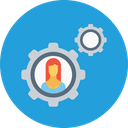 پیش‌نمایش فایل office-business-woman-employee-gear-setting-config-configuration از پک دفتر کار و استخدام، جلد ۳