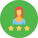 پیش‌نمایش فایل office-business-woman-employee-rating-three-star-best-1 از پک دفتر کار و استخدام، جلد ۳