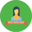 پیش‌نمایش فایل office-best-employee-person-user-avatar-woman-1 از پک دفتر کار و استخدام، جلد ۲