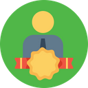 پیش‌نمایش فایل office-employee-staff-award-bedge-label-milestone-1 از پک دفتر کار و استخدام، جلد ۲