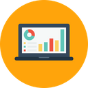 پیش‌نمایش فایل laptop-computer-graph-chart-company-statics-performance-1 از پک دفتر کار و استخدام، جلد ۱