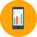 پیش‌نمایش فایل mobile-graph-statics-analysis-company-turnover-1 از پک دفتر کار و استخدام، جلد ۱