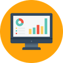 پیش‌نمایش فایل office-computer-screen-desktop-graph-chart-statics از پک دفتر کار و استخدام، جلد ۱
