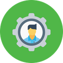 پیش‌نمایش فایل office-employee-man-setting-configuration-gear-avatar-user از پک دفتر کار و استخدام، جلد ۱