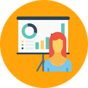پیش‌نمایش فایل office-employee-woman-chart-graph-presentation-statics از پک دفتر کار و استخدام، جلد ۱
