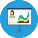 پیش‌نمایش فایل office-employee-woman-growth-performance-board-chart-statics از پک دفتر کار و استخدام، جلد ۱