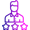 پیش‌نمایش فایل office-business-employee-rating-three-star-best-3 از پک دفتر کار و استخدام، جلد ۲