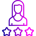 پیش‌نمایش فایل office-business-woman-employee-rating-three-star-best-3 از پک دفتر کار و استخدام، جلد ۲