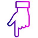 پیش‌نمایش فایل hand-office-finger-gesture-pointing-down-addressing-3 از پک دفتر کار و استخدام، جلد ۱