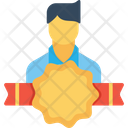 پیش‌نمایش فایل office-employee-man-user-avatar-bedge-award-4 از پک دفتر کار و استخدام