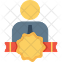 پیش‌نمایش فایل office-employee-person-user-avatar-bedge-award-4 از پک دفتر کار و استخدام