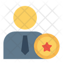 پیش‌نمایش فایل office-employee-star-bedge-award-best-reward-4 از پک دفتر کار و استخدام