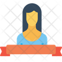 پیش‌نمایش فایل office-employee-woman-label-ribbon-achievement-1 از پک دفتر کار و استخدام