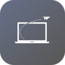 پیش‌نمایش فایل offer-sale-discount-laptop-rocket-goal-progress از پک پیشنهاد
