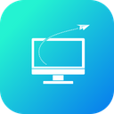 پیش‌نمایش فایل offer-sale-discount-lcd-monitor-desktop-rocket-goal-progress از پک پیشنهاد
