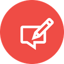 پیش‌نمایش فایل chat-message-write-note-pen-type-pencile از پک رابط کاربری