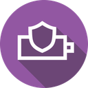 پیش‌نمایش فایل shield-battery-indicator-secure-charge-interface-ui-1 از پک رابط کاربری، جلد ۴