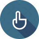 پیش‌نمایش فایل hand-touch-gesture-fingure-click-up-interface-ui از پک رابط کاربری، جلد ۲
