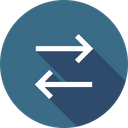 پیش‌نمایش فایل arrow-direction-path-way-right-left-interface-ui-1 از پک رابط کاربری، جلد ۱