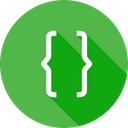 پیش‌نمایش فایل bracket-margin-devlopment-code-coding-devlope-1 از پک رابط کاربری، جلد ۱