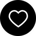 پیش‌نمایش فایل heart-favourite-favorite-love-like-outline-interface-1 از پک رابط کاربری، جلد ۳