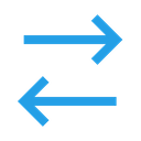 پیش‌نمایش فایل arrow-direction-path-way-right-left-interface-ui-5 از پک رابط کاربری، جلد ۱