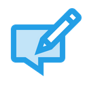 پیش‌نمایش فایل chat-message-write-note-pen-type-pencile-5 از پک رابط کاربری، جلد ۱