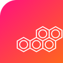 پیش‌نمایش فایل polymor-polymer-hexagon-circle-atom-mole از پک علم و پژوهش