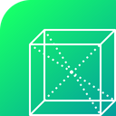 پیش‌نمایش فایل square-science-cube-centroid-d-box-line از پک علم و پژوهش