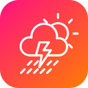 پیش‌نمایش فایل weather-forecast-cloud-cloudy-rain-thunder-sun-2 از پک آب و هوا