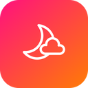 پیش‌نمایش فایل weather-night-half-moon-moonset-cloud-cloudy-2 از پک آب و هوا