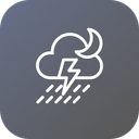 پیش‌نمایش فایل weather-thunder-forecast-cloud-rain-cloudy-moon-2 از پک آب و هوا