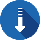پیش‌نمایش فایل arrow-direction-down-way-download-decrease-3 از پک نیازهای کاربر