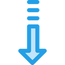پیش‌نمایش فایل arrow-direction-down-way-download-decrease-7 از پک نیاز کاربر