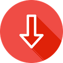 پیش‌نمایش فایل arrow-direction-down-way-download-22 از پک نیازهای کاربر