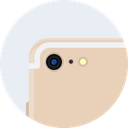 پیش‌نمایش فایل apple-iphone-plus-gold-dual-camera-flash-2 از پک آیفون اپل ۷ و گرد ۲ سری ساعت هوشمند