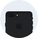 پیش‌نمایش فایل apple-iphone-plus-matt-black-dual-camera-1 از پک آیفون اپل ۷ و گرد ۲ سری ساعت هوشمند