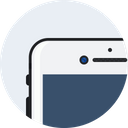 پیش‌نمایش فایل apple-iphone-plus-matt-black-front-camera از پک آیفون اپل ۷ و گرد ۲ سری ساعت هوشمند