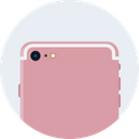 پیش‌نمایش فایل apple-iphone-plus-rose-gold-back-mobile از پک آیفون اپل ۷ و گرد ۲ سری ساعت هوشمند