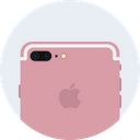 پیش‌نمایش فایل apple-iphone-plus-rose-gold-dual-camera-1 از پک آیفون اپل ۷ و گرد ۲ سری ساعت هوشمند